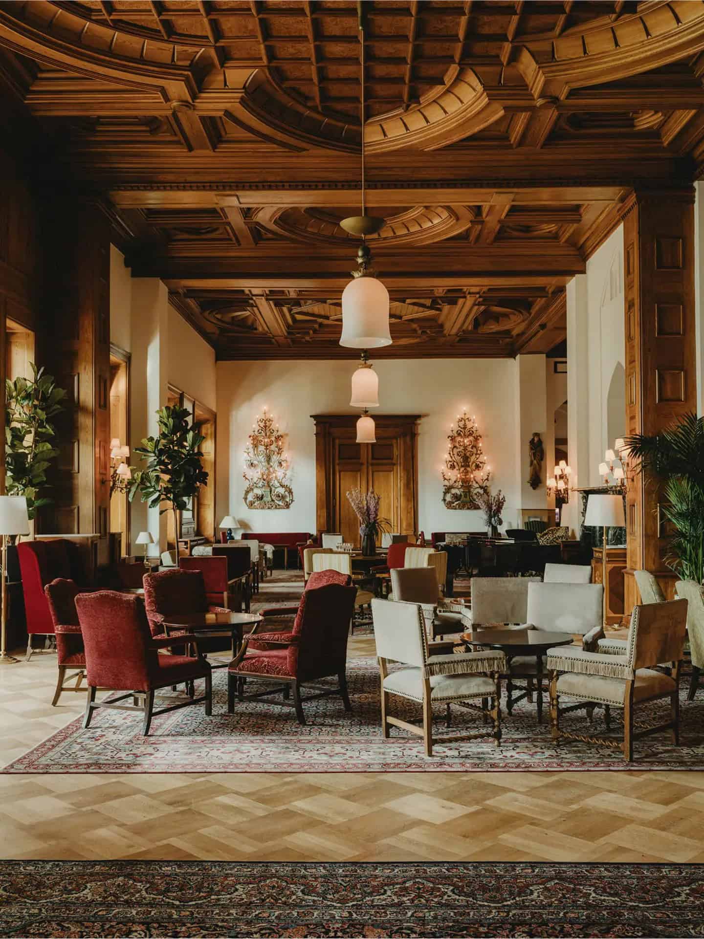 Le Grand Hall im Badrutts Palace Hotel